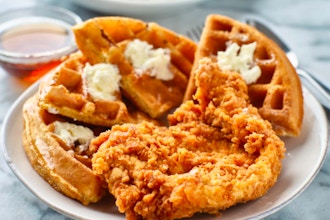 Hands-On Fried Chicken and Waffles Brunch